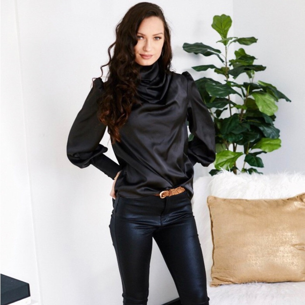 Fab’rik Evangeline Cowl Neck Blouse